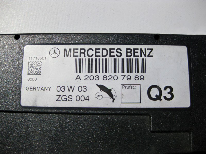 Mercedes-Benz  A2038207989 Антенний підсилювач універсал C-Class S203 Одесса - изображение 3