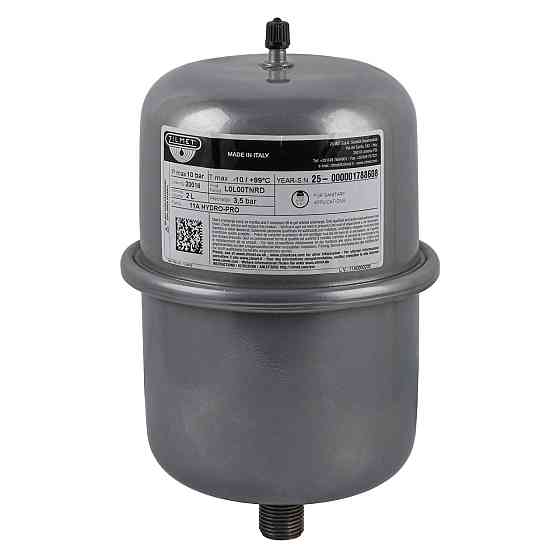 Гидроаккумулятор c фиксированной мембраной 2л ZILMET HYDRO-PRO 10bar ( 11A0000200 ) (000030861) Киев