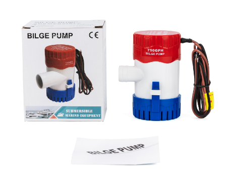 Помпа Для Викачування Води Занурювальна 49 Літрів За Хвилину 12V Київ - фото 1