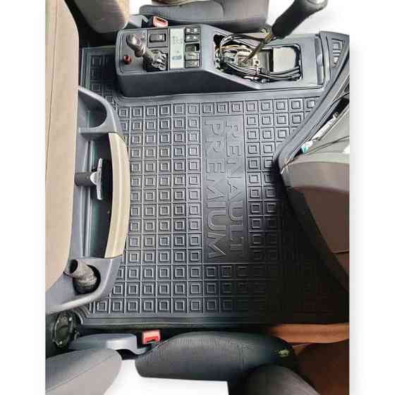 Килимки Рено premium евро5 2007-> борт 2,5см, з перемичкою салону Мукачево