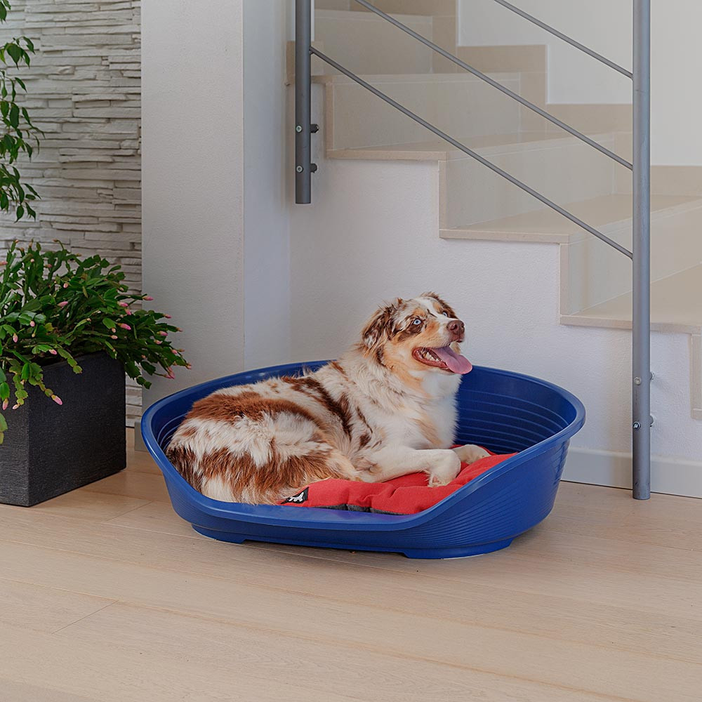 Пластиковый лежак для котов и собак Ferplast Siesta Deluxe (Ферпласт Сиеста Делюкс) 82 х 59.5 х h 25 см - SIESTA DELUXE 8, Фиолетовый Запорожье - изображение 5