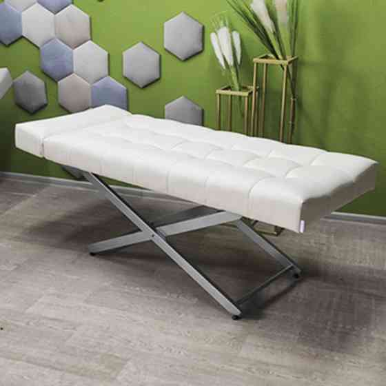 Косметологическая стационарная кушетка 185×70 см для салона красоты Киев