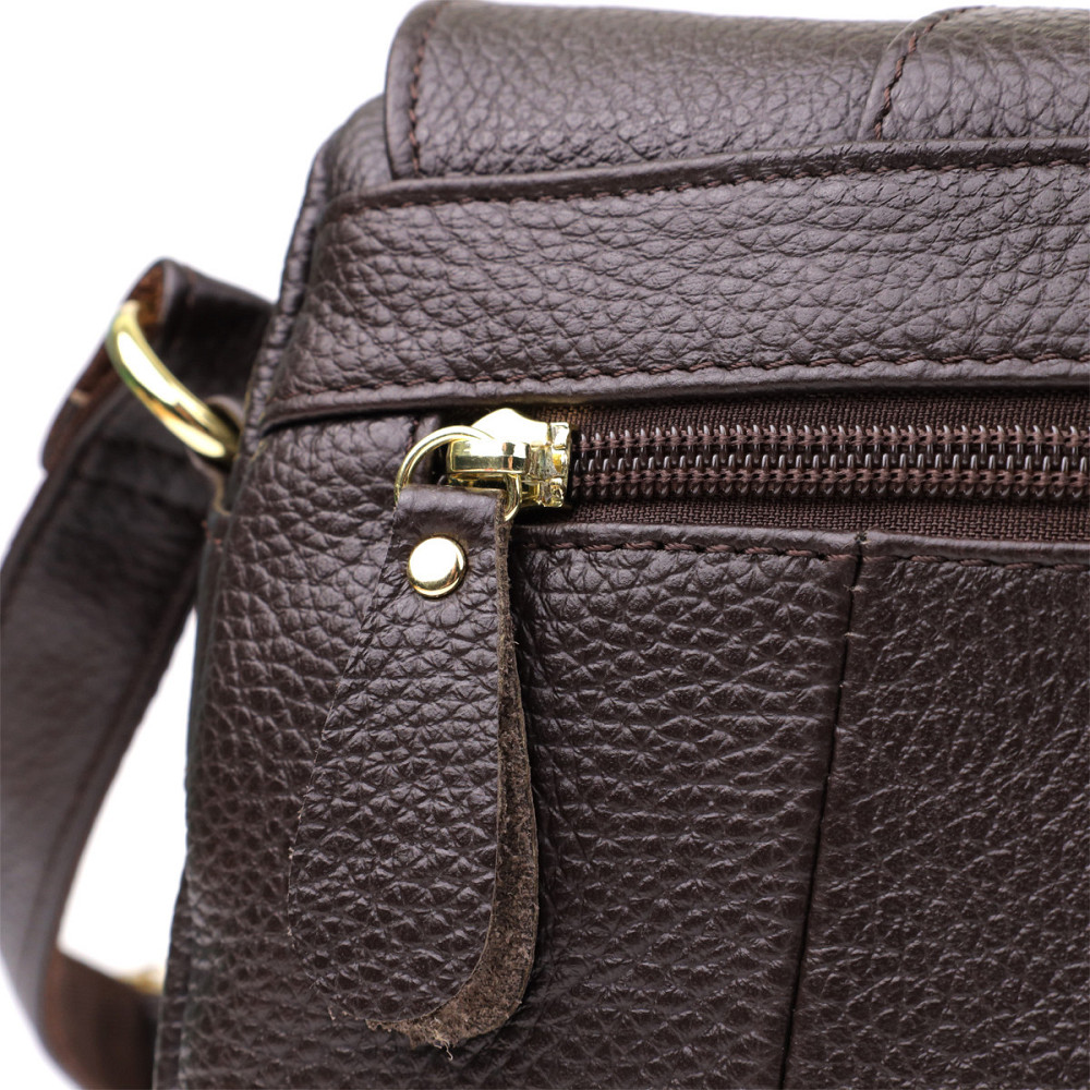 Сумка из натуральной кожи для женщин Vintage 22973 Коричневый Киев - изображение 5