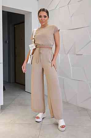 Літній жіночий костюм із жатки "Oasis" оптом | Норма Київ