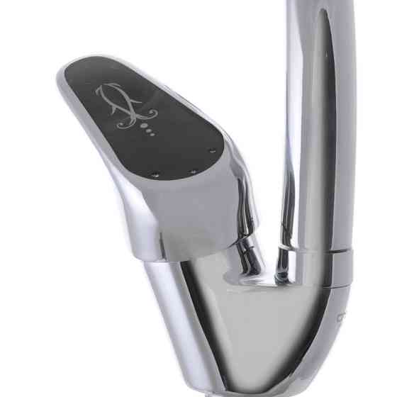 Кухонный смеситель Cron Magic 777 с черной ручкой (CR0115) Харьков