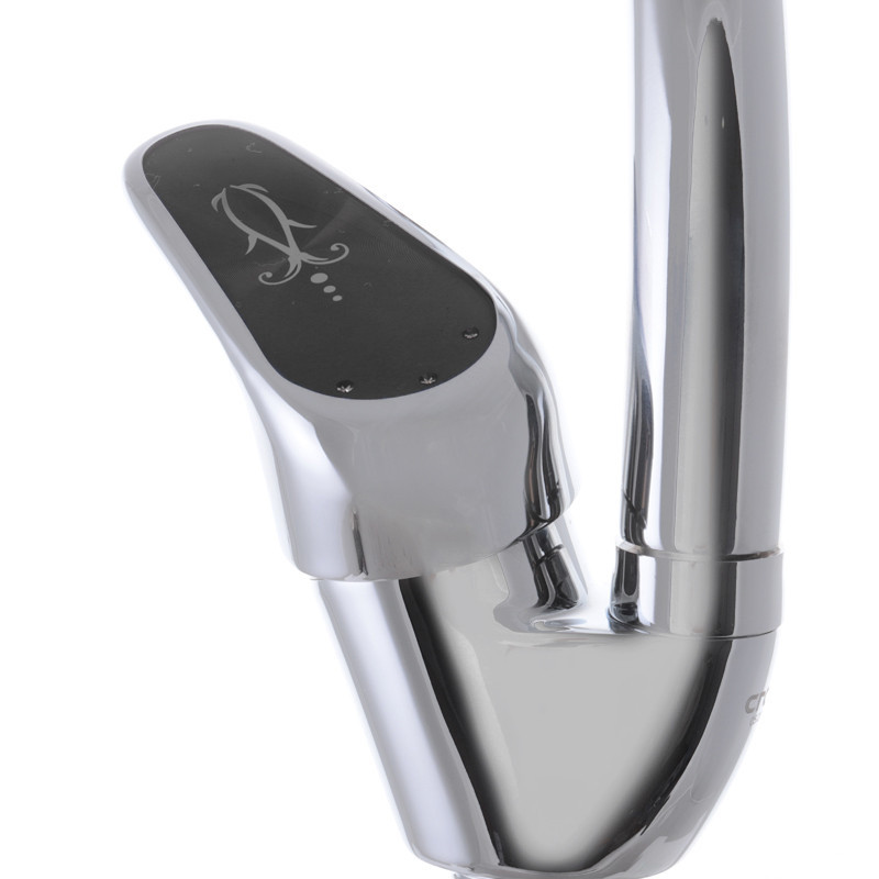 Кухонный смеситель Cron Magic 777 с черной ручкой (CR0115) Харьков - изображение 4