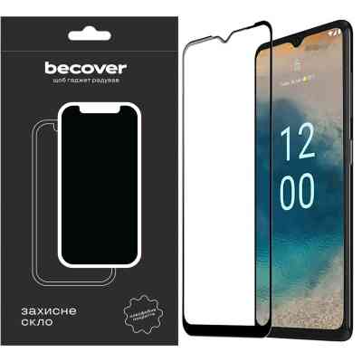 Скло захисне BeCover Nokia G22 Black (709249) Вінниця