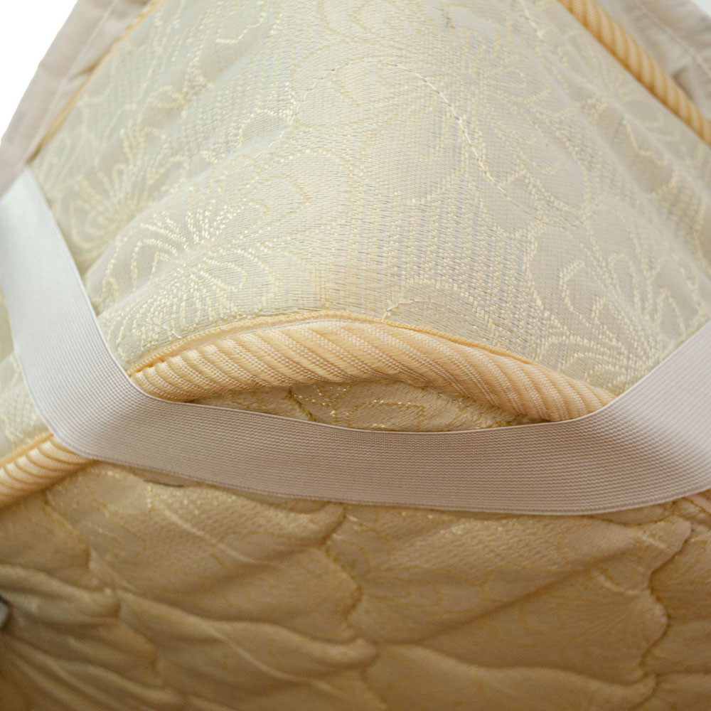 Наматрасник конопляный евро 200х200 см покрытие бязь Youstar (Белый) Сумы - изображение 4