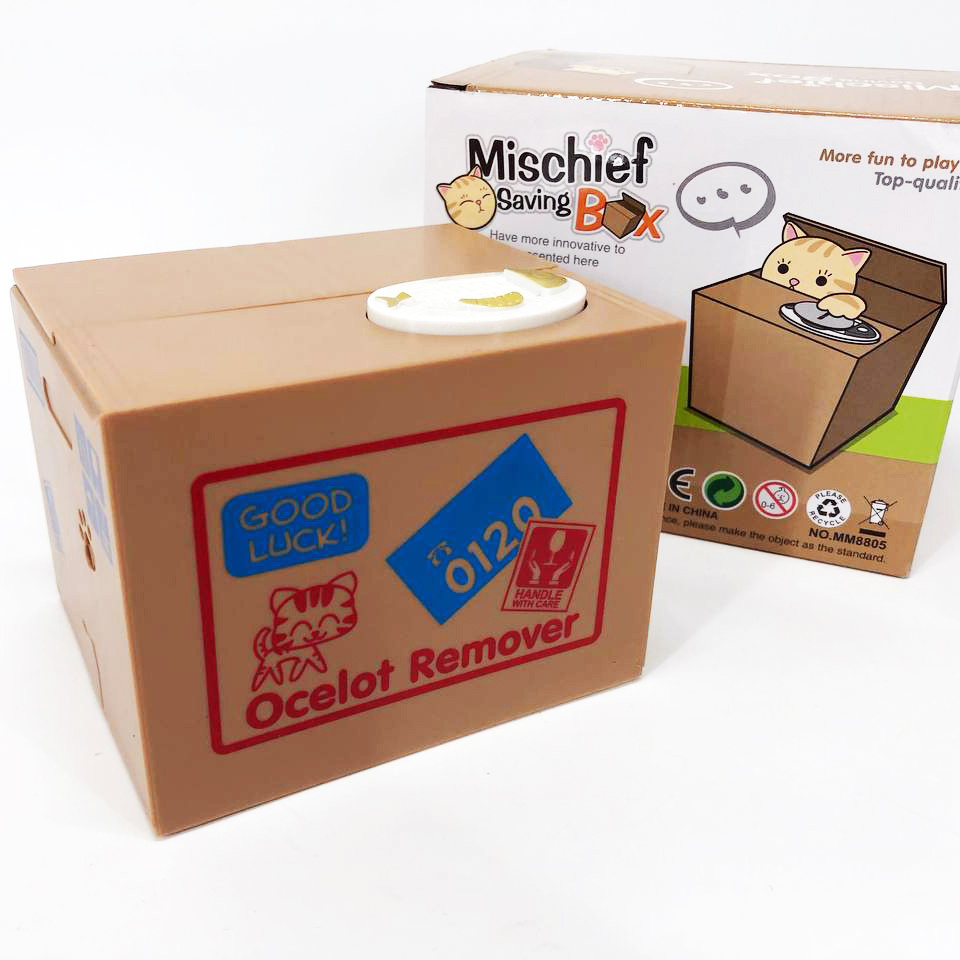 Дитяча сейф скарбничка злодюжка монет у коробці AD-17 Львів - фото 9