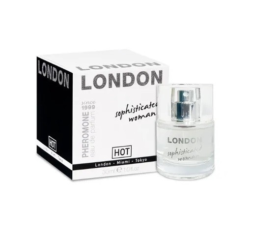 Парфуми з феромонами жіночі HOT Pheromone Perfume LONDON woman 30 мл Sex Aura Київ - фото 1