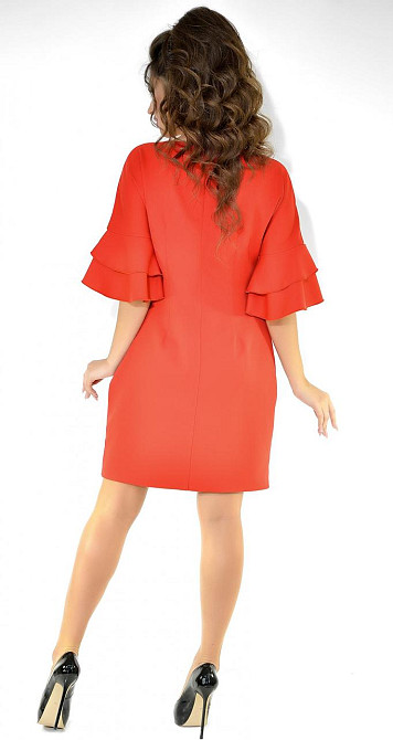 Красивое свободное платье большого размера (42) Киев - изображение 4