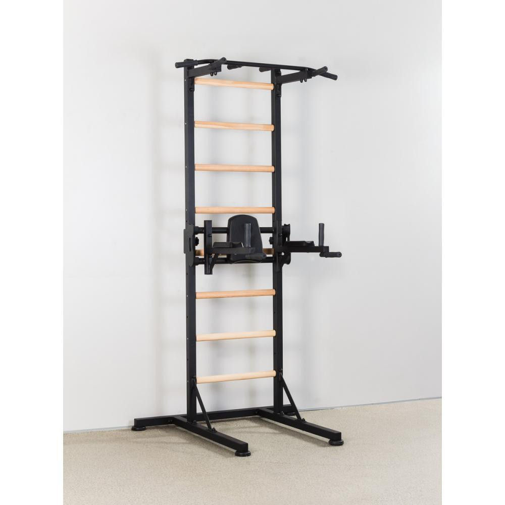 Шведська стінка пересувна UniversalWoodBlack універсальна поперечина з екологічно чистої липи або ясеня Кам'янське - фото 4