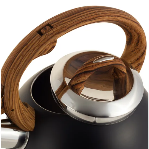 Чайник 2л нержавіюча сталь зі свистком з ручкою 