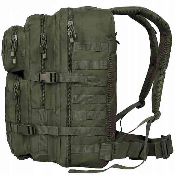 Тактичний Рюкзак 36 літрів із системою Molle 25 мм Mil-Tec від Sturm "Assault Large" (14002201) Oliv Нововолинськ