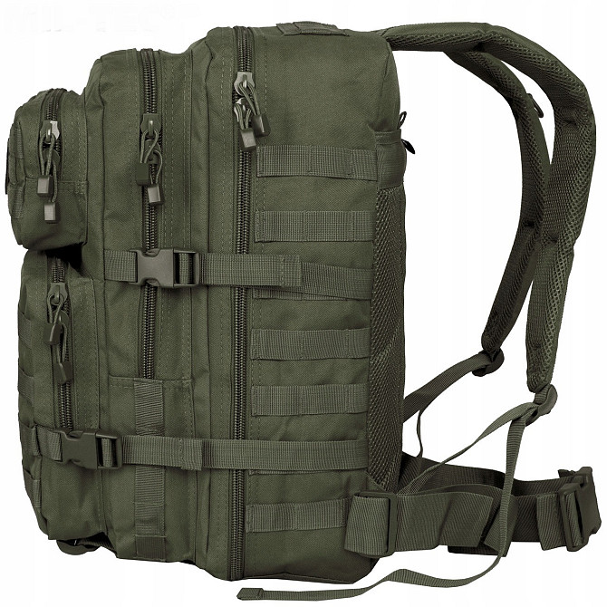 Тактичний Рюкзак 36 літрів із системою Molle 25 мм Mil-Tec від Sturm "Assault Large" (14002201) Oliv Нововолинськ - фото 5