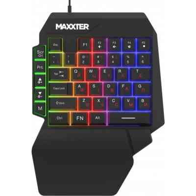 Клавіатура Maxxter KBG-OH-01B-UA USB UA Black (KBG-OH-01B-UA) Вінниця
