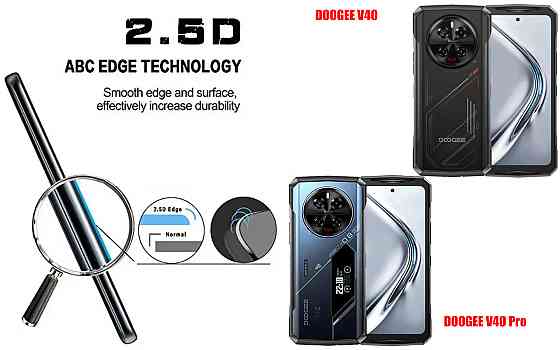 Защитное стекло ArmorGlass для DOOGEE V40, DOOGEE V40 Pro – устойчивое к царапинам и ударам Киев