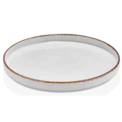 Тарілка By Bone серія "Grace" з бортом 90° 23 см (GRE-HL-23-RD) Вінниця