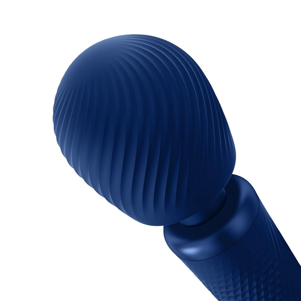 Вибромассажер Fun Factory VIM Vibrating Wand midnight blue, супермощный и легкий, до 6 часов работы Sex Aura Киев - изображение 6