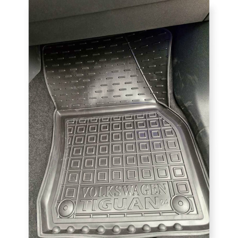 Килимки Фольцваген tiguan 2024-> mod борт 2,5 см, з перемичкою салону Мукачево - фото 1