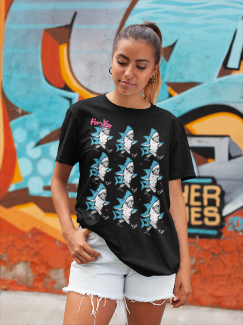 Футболка з аніме принтом Дорохедоро Ебісу Каіман Нікаідо оверсайз (S/M/L) Чорний AnimeJ0347 Дніпро - фото 3