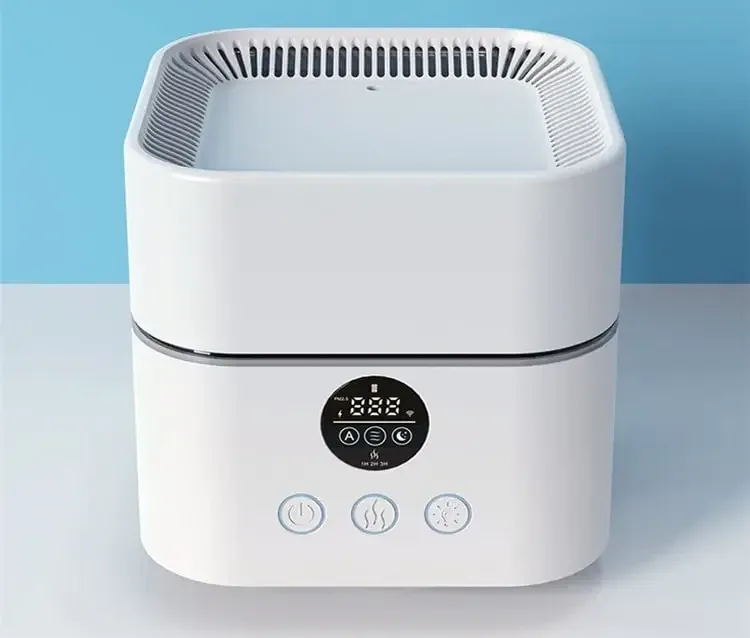 Багатофункціональний очищувач повітря Doctor-101 Porto 4-в-1 із зволожувачем повітря, 4-ст. HEPA-фільтром, іонізатором та нічником Дніпро - фото 12