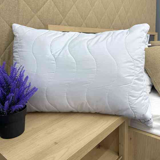 Подушка для сну гіпоалергенна Decorator Quilt 50x70х20 см, колір білий (84-152) Київ