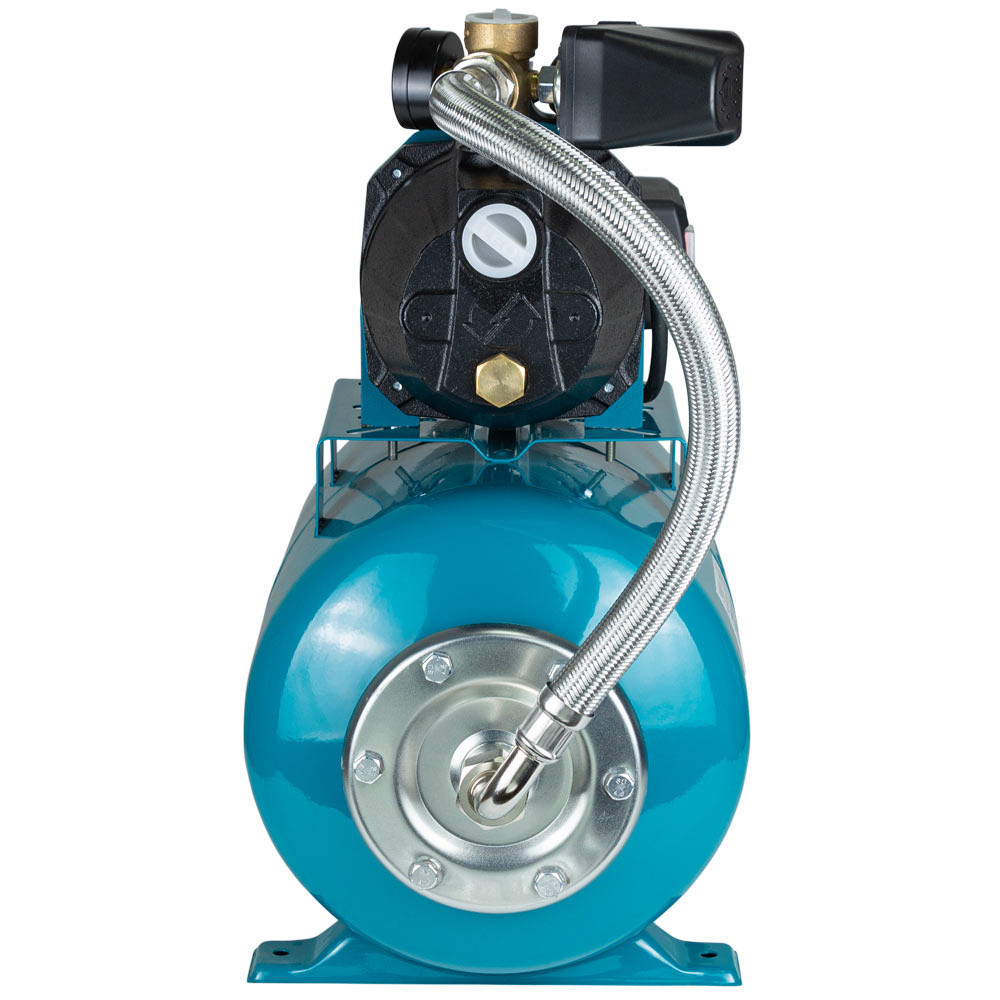 Станція 0.8кВт Hmax 38м Qmax 58л/хв (самовсмоктувальний насос) 24л AquaticaLEO EKJ-802IA5/UA (775346/24) Рівне - фото 6