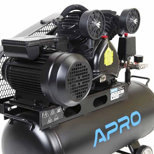 Компресор двоциліндровий 2,2кВт 402л/хв 8 бар 50л пасовий 2 крана APRO Житомир - изображение 7