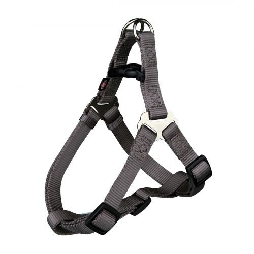 Шлей-петля Trixie для собак Premium нейлон графитовый размер XS-S 30-40 см/10 мм Киев - изображение 1