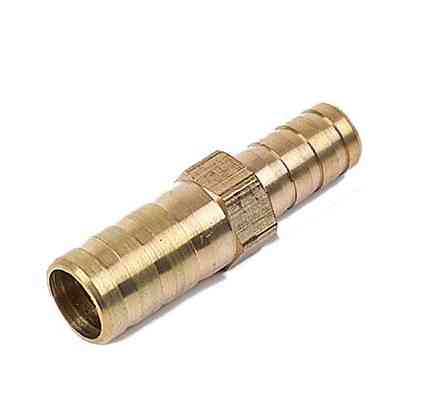 Трубка з'єднувальна пряма редукційна латунна 10мм х 6мм ливарна 1648Б (000025459) Київ