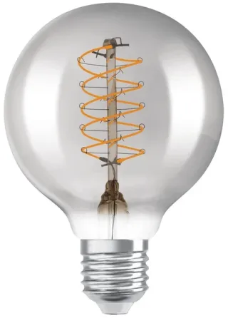 Светодиодная лампа OSRAM Filament Vinatge 1906 Globe G80 7.8W 1800K DIM 360Lm E27 Днепр