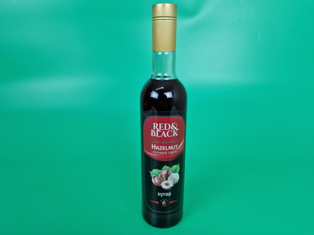 Сироп Red&Black Фундук  0,7 л (1 шт) Харьков - изображение 1