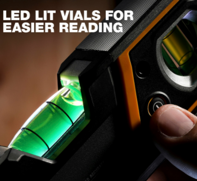 Рівень TOUGHBUILT ПРЕМІУМ 23 см, магнітний TB-H2-L-M23LH-M Одеса