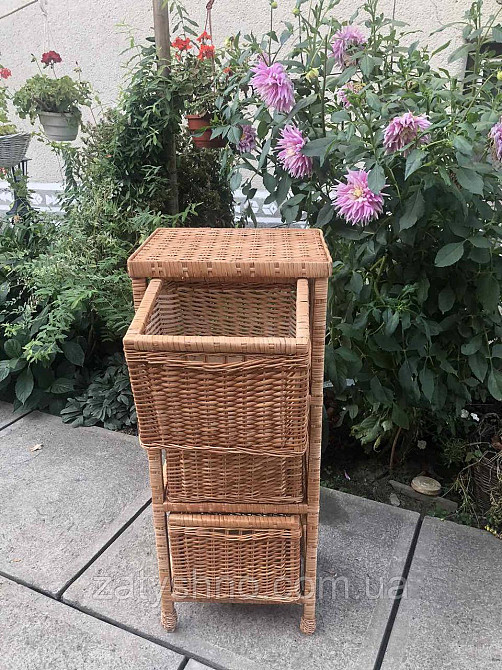 Плетеный комод из лозы с ящиками Киев - изображение 4