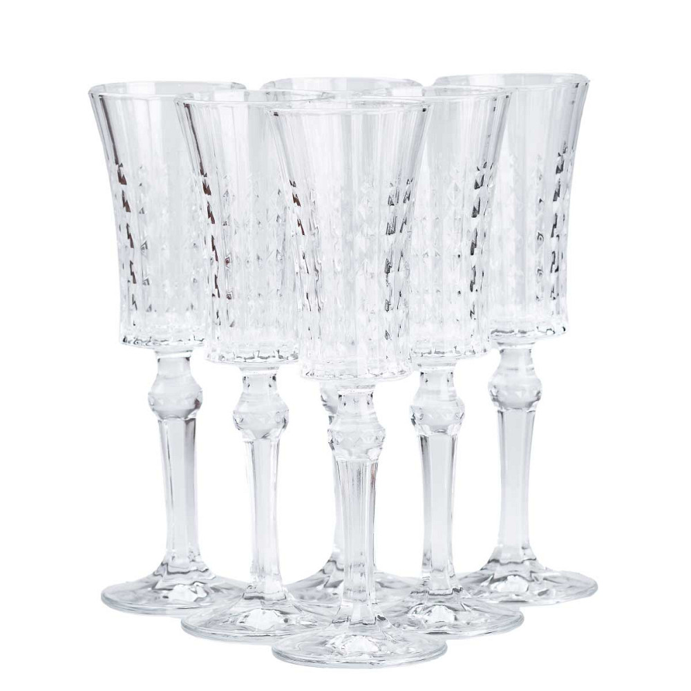 TS Kitchen Келихи для шампанського на високій ніжці 6 штук HP51A Коломия - фото 1