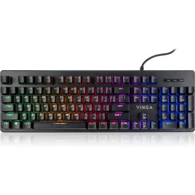 Клавиатура Vinga KBGSM120 Black Винница - изображение 1