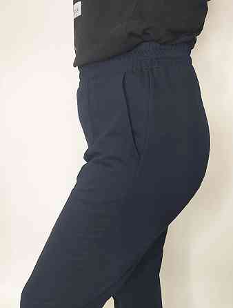 Брюки женские трикотажные прямые Темно-cиний 42-44 Харьков