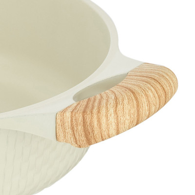 Сотейник Resto Ran білий 28 см 4,1 л (93806) Винница - изображение 4