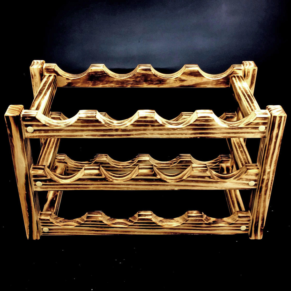 Настольная винная полка 