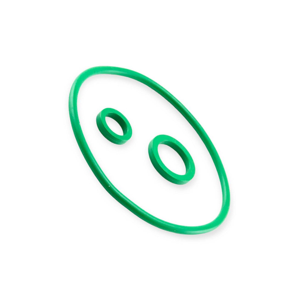 Ремкомплект компресора Камаз Євро 1 циліндр зелений силікон 104004 кріплення Мукачево - фото 1