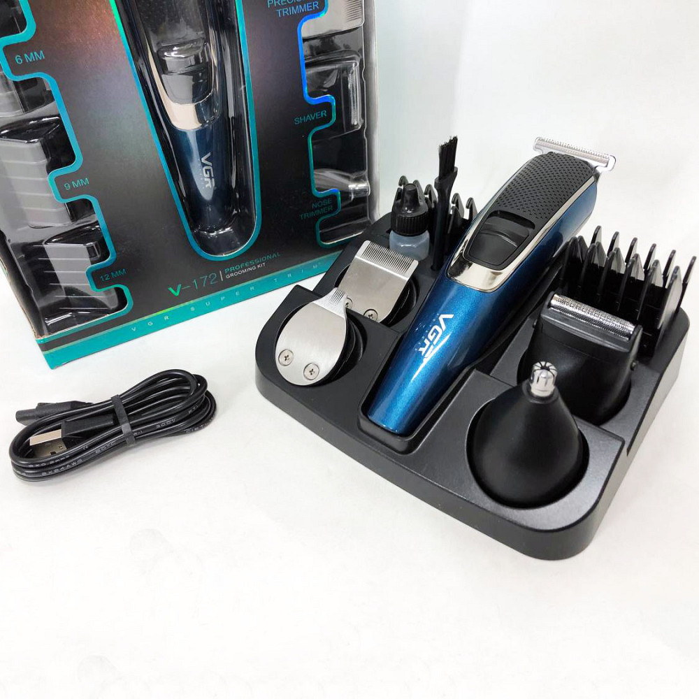 Набор для удаления волос с зарядным устройством, Триммер для сложной стрижки волос IA-12 Львов - изображение 16