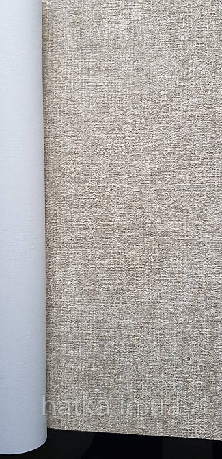 Шпалери вінілові на флізеліні Rasch Golden Hour метрові під штукатурку структурні коричневі Київ - фото 2