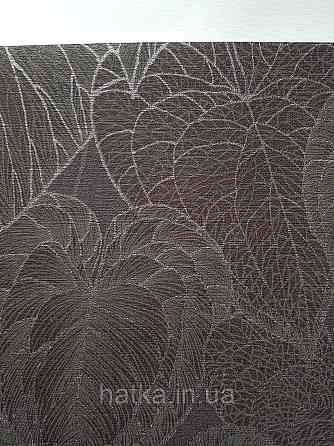 Шпалери вініл на флізеліні AS creation Metropolitan stories By Time 0,53х10 листя темно-коричневе Київ