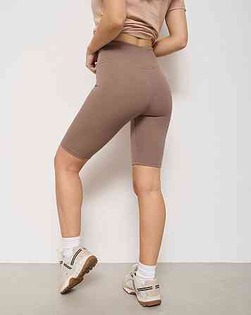 Велосипедки женские в рубчик Nicoletta 10075 S, M, L, XL, XXL, Бежевый Киев