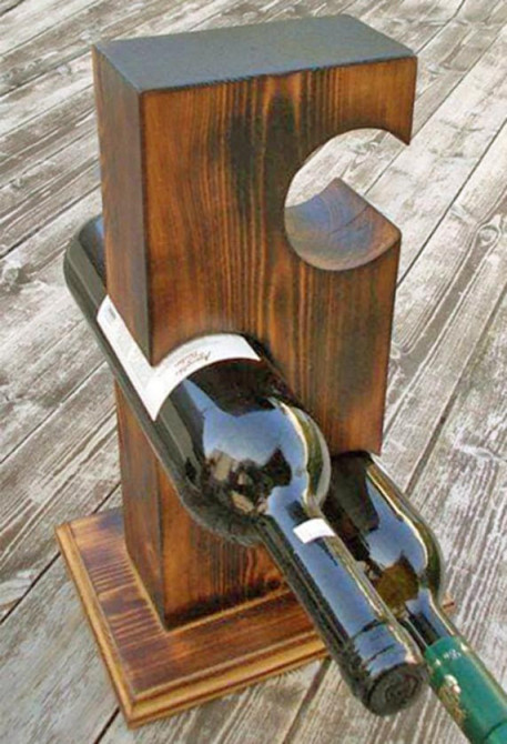 Настільна винна полиця "Хомерті" трюфель Миколаїв - фото 1