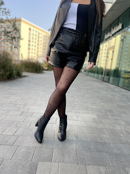 Nivelle Черевики жіночі NIVELLE чорні натуральна шкіра каблук 10 см размеры 35р.38р. (3918) Коломия - фото 8