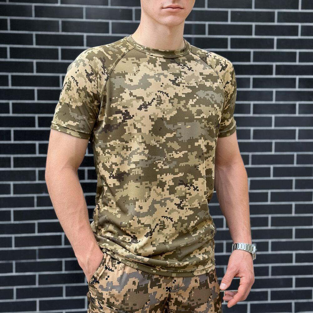 Мужская пиксельная футболка Pobedov Ergo Киев - изображение 6