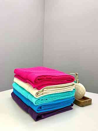 Комплект рушників Ideal Textile з бордюром 2 шт (50х80 см 70х130 см) в різних кольорах (56860748) Мо Чернівці