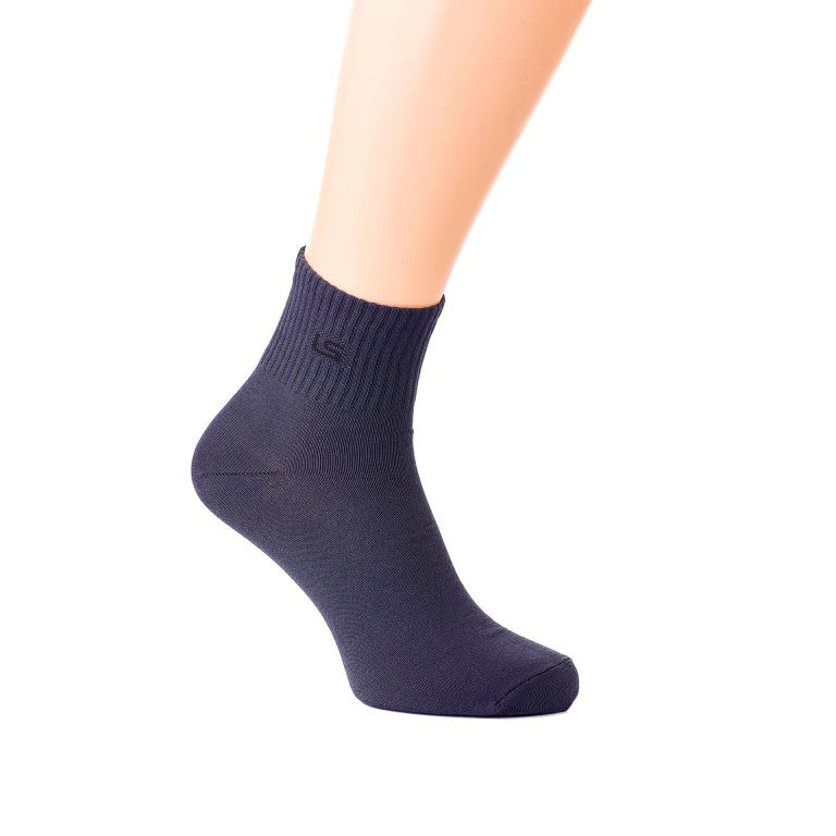 Носки Демисезонные LEO CLASSIC Средние Темно-серый 41-43 Сумы - изображение 1